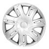 Komplet kołpaków uniwersalnych na felgi samochodowe N-power silver 14 cali